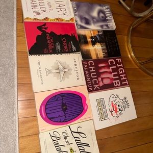 9 chuck palahniuk books